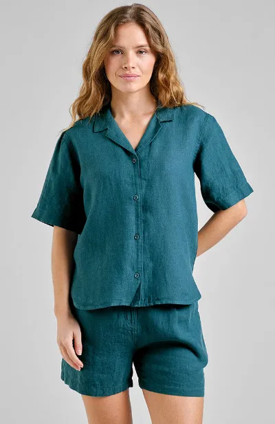 Dedicated DEDICATED Damen vegan Shirt Torup Grün