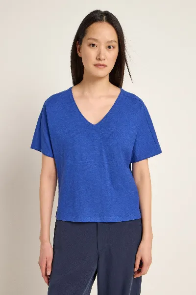 Lanius T-Shirt V-Ausschnitt