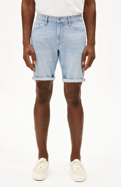 ARMEDANGELS ARMEDANGELS Herren vegan Denim Shorts Naailo Tethys Blau