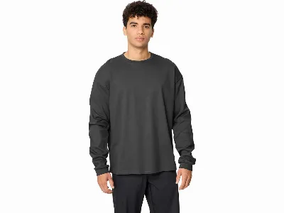 Vaude VAUDE Bio-Herren-Sweatshirt Najun mit Rückenaufdruck, graphite,