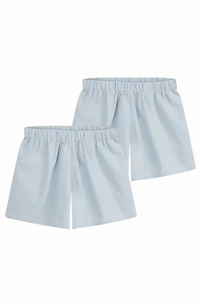 MELA MELA Damen vegan Multipack 2x Pyjama Shorts Vanika Cloudy Blue