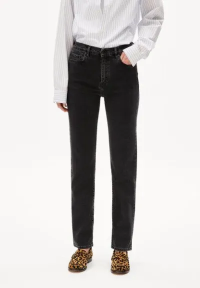 ARMEDANGELS ARMEDANGELS CARENAA Damen Straight Jeans recycelter Baumwoll Mix Comfort Stretch