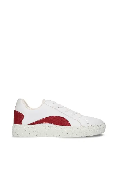NAE NAE Herren vegan Sneaker Berlin WeiÃŸ/Rot