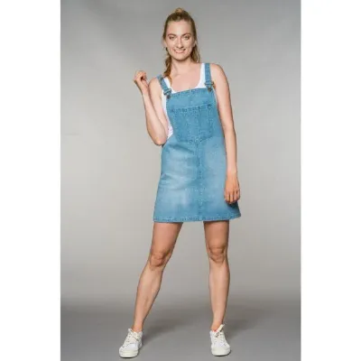 Feuervogl Feuervogl Latzrock, Hemp Denim fv-Ki:ra