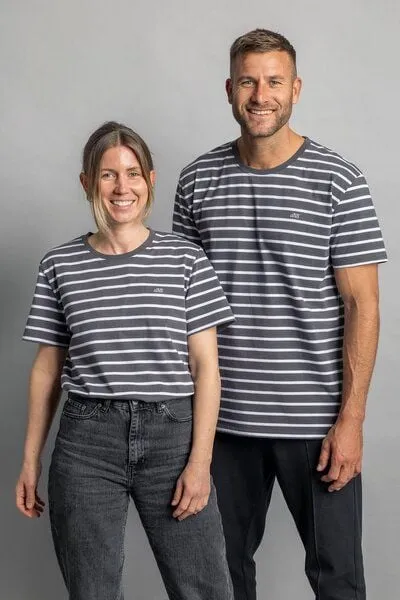 dirts dirts Striped T-Shirt