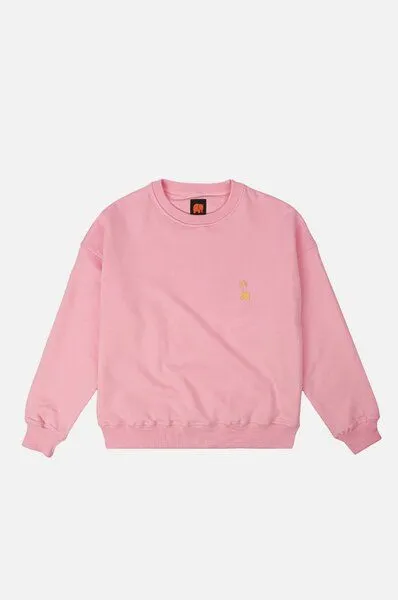 Trendsplant Women's Antonyo Marest x Trendsplant Essential Oversized Sweatshirt Gum Pink