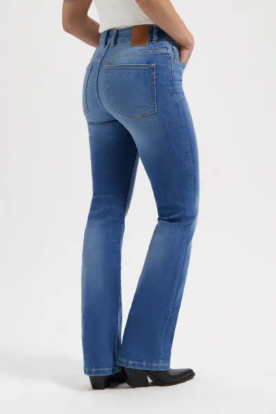 Kuyichi Kuyichi Damen vegan Jeans Zoé High Rise Bootcut Standard