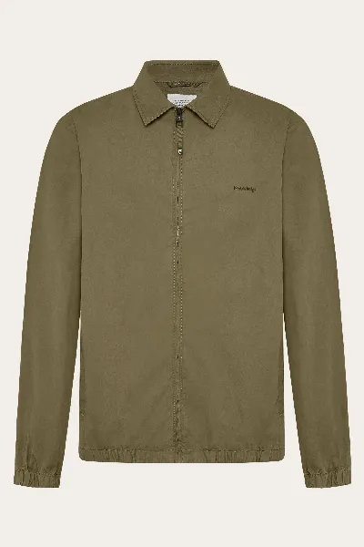 KnowledgeCotton Apparel KnowledgeCotton Apparel Herren vegan Jacke Leichte Popeline Gebrannte Olive