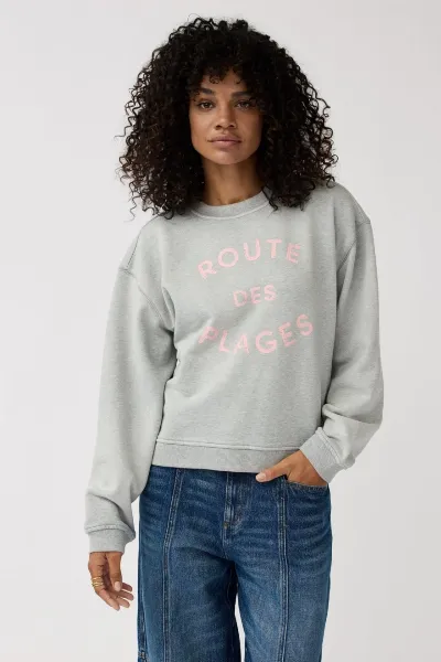 Alchemist Alchemist Damen vegan Pullover Isla Grau Melange