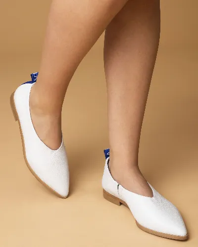 VENUS IS VEGAN VENUS IS VEGAN Damen vegan Ballerina Aida Wit