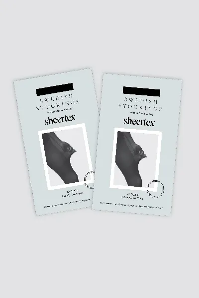 Swedish Stockings Swedish Stockings Damen vegan Strumpfhosen-Set 2er-Pack Lois Rip Resistant