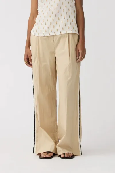 Alchemist Alchemist Damen vegan Hose Moonflower Tape Sand