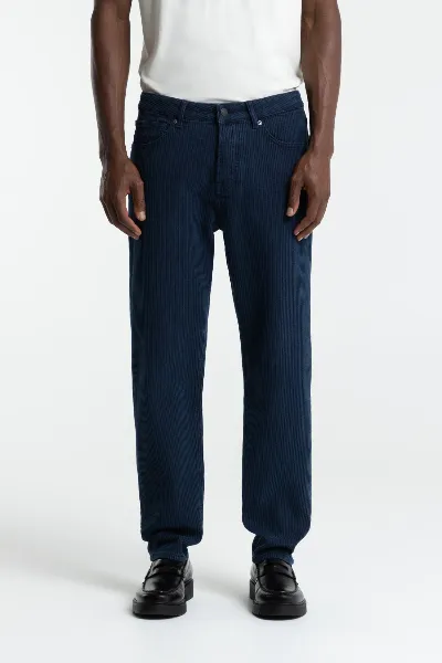 Kings Of Indigo Kings of Indigo Herren vegan Cordhose Sushan Mid Indigo