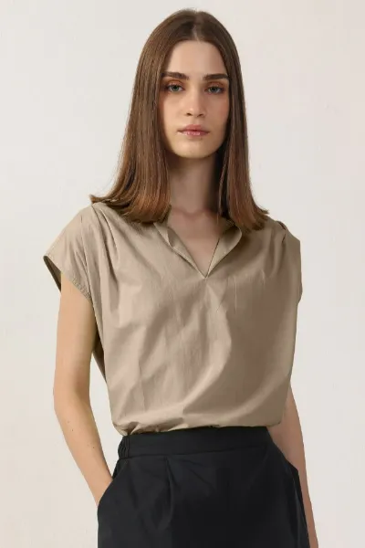 Neu Nomads Neu Nomads Damen vegan Bluse Elettra Stone