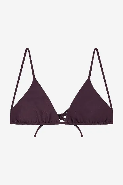 MATONA MATONA Damen vegan Bikinioberteil Triangle Aubergine
