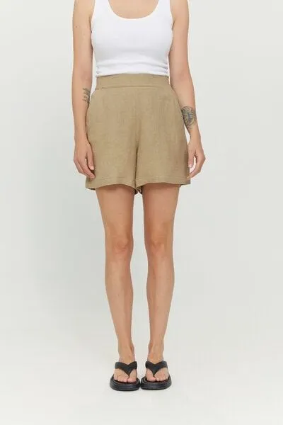 Mazine Mazine Kurze Hose - Pinki Shorts - aus Leinen