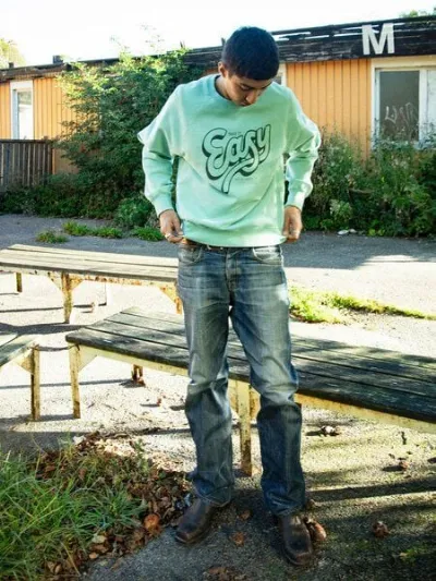 Nudie Jeans Nudie Jeans Palle Sweatshirt Take it easy