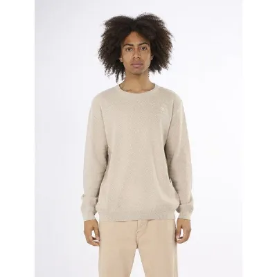KnowledgeCotton Apparel KnowledgeCotton Apparel Strickpullover ZIG-ZAG aus Bio-Baumwolle