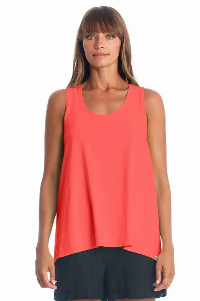 RAVENS VIEW IBIZA RAVENS VIEW IBIZA Damen vegan Top Easy Radiant Red