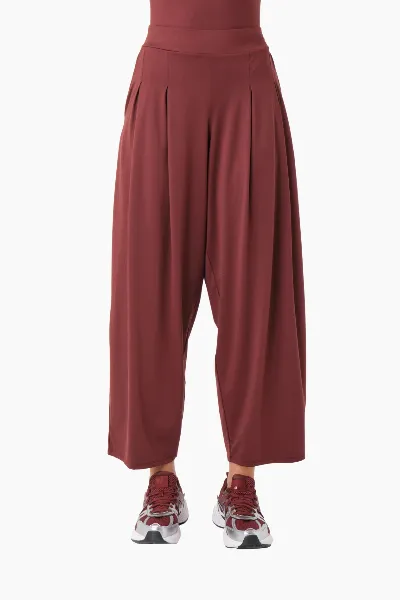 ORGANICATION ORGANICATION Damen vegan Hose Peeny Burgundy