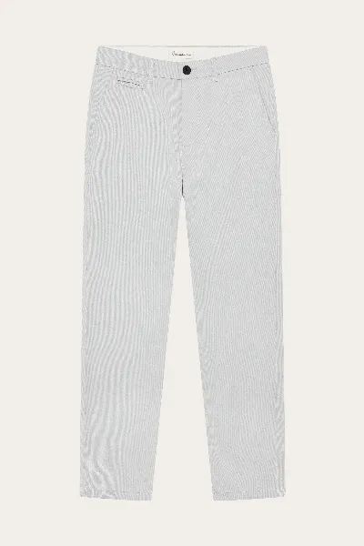 KnowledgeCotton Apparel KnowledgeCotton Apparel Herren vegan Hose Chuck Regular Twill Ultimate Grey