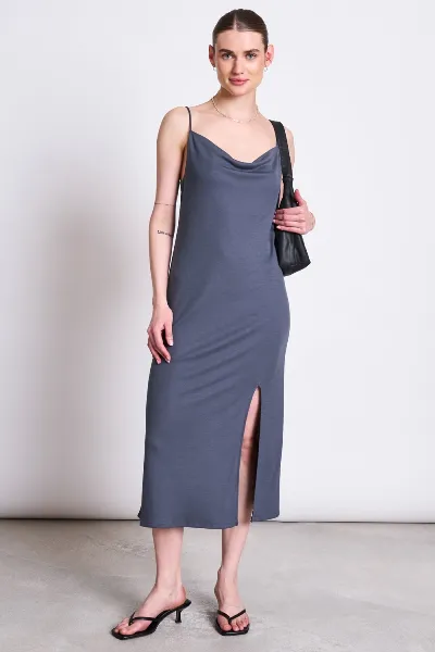 JAN N JUNE JAN 'N JUNE Damen vegan Midikleid Helen Turbulence