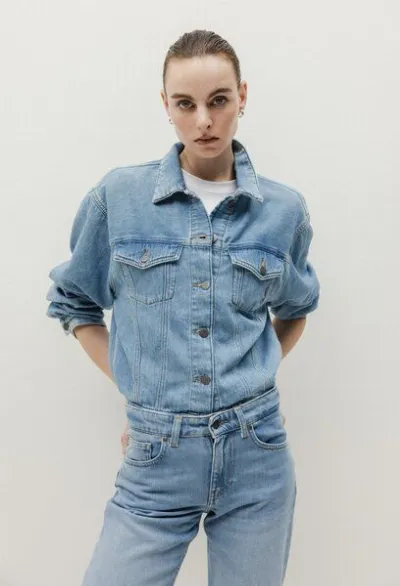 MUD Jeans MUD Jeans Damen Jeans Fran Jacket - Stone Vintage