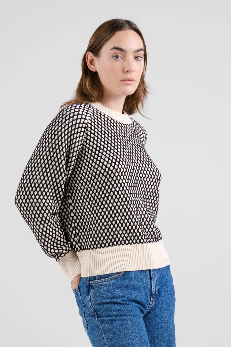 dedicated Strickpullover Husie Bubble Knit