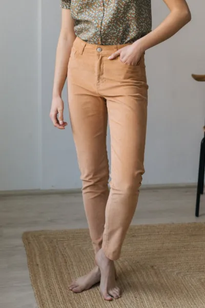 TWOTHIRDS TWOTHIRDS Damen vegan Hose Marieta Dusty