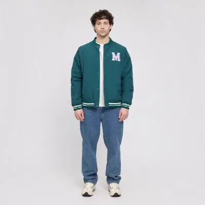Mazine Mazine Varsity Jacket deep teal