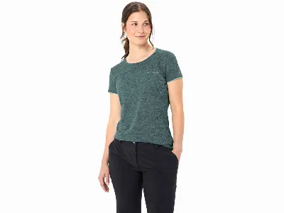 Vaude VAUDE Damen-T-Shirt Essential mit Rundhalsausschnitt, deep pond,