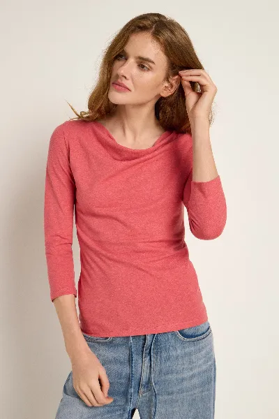 Lanius Wasserfallshirt Rot