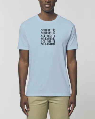 Human Family Human Family Bio Unisex Rundhals T-Shirt Swing - Solidarity in 5 Farben