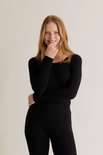 KOMODO KOMODO Damen vegan Top Darcey Black