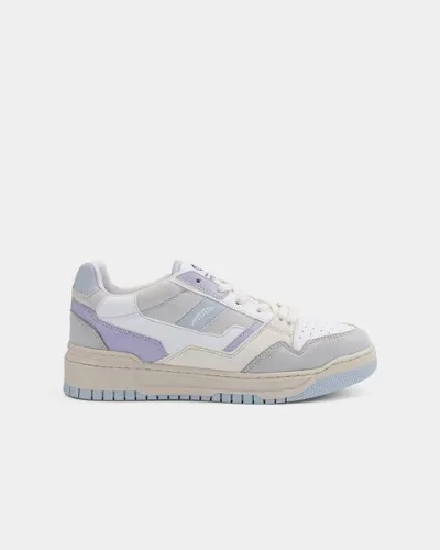 MoEa MoEa Sneakers Echo - Grey & Lila - Apple
