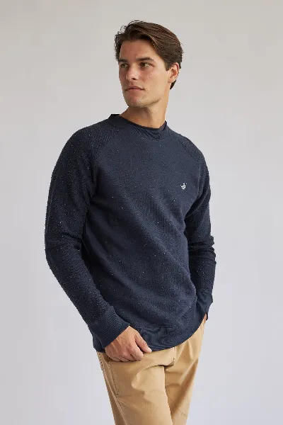 TWOTHIRDS TWOTHIRDS Herren vegan Sweatshirt Dunmore Navy
