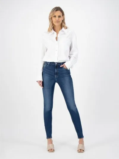 MUD Jeans MUD Jeans Damen Jeans - Sky Rise Skinny - aus einem Bio-Baumwolle/Elasthan Mix
