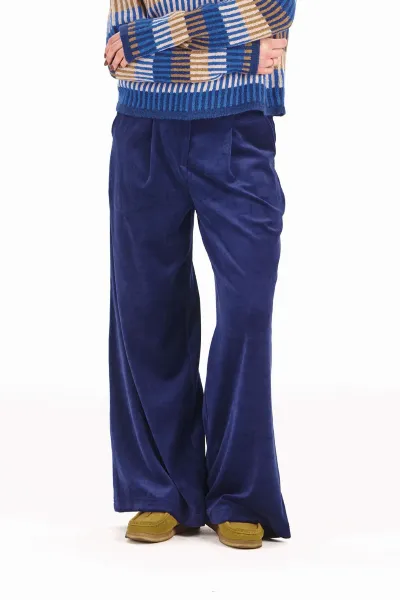 KOMODO KOMODO Damen vegan Hose Sofia Navy