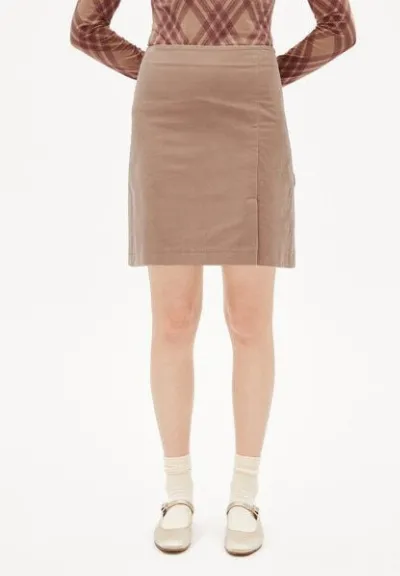 ARMEDANGELS ARMEDANGELS ZAILAA CORDUROY Damen Webrock Regular Fit aus Bio-Baumwoll Mix