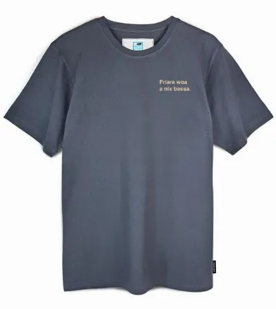 Gary Mash GARY MASH Shirt Friara woa a nix bessa. aus Biobaumwolle