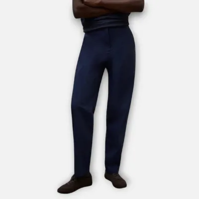 ECOALF ECOALF dunkelblaue Hose aus 100 % Baumwolle