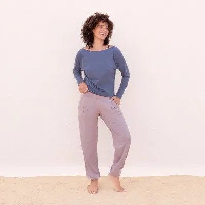 Jaya Jaya JOELLE - Damen - Hose für Yoga und Freizeit aus Biobaumwolle