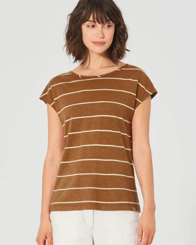 HempAge HempAge Damen Streifenshirt Hanf/Biobaumwolle