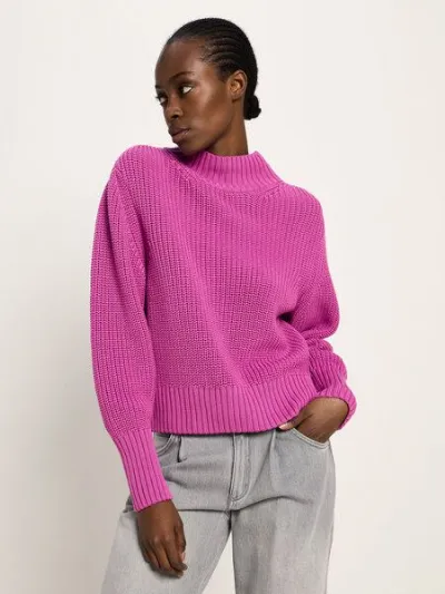 LANIUS LANIUS Grobstrickpullover aus Bio-Baumwolle