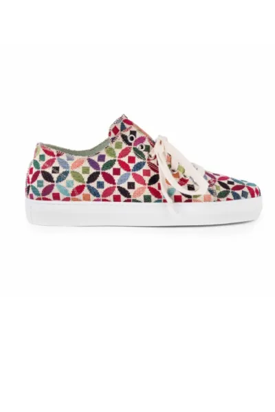 Risorse Future Risorse Future Damen vegan Sneaker Low Scout FuÃŸball Multicolor