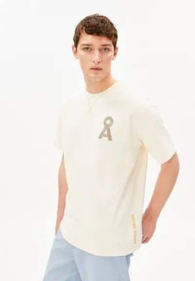 ARMEDANGELS ARMEDANGELS MAARKOS DENIM BLEND Herren T-Shirt aus recyceltem Baumwoll Mix