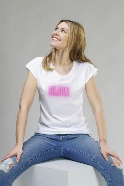 YogiLiebe YogiLiebe Damen Yoga Shirt GLOW Organic