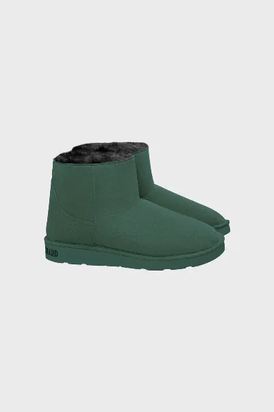 New Orchard New Orchard Damen vegan Stiefel Classic Short Dunkelgrün