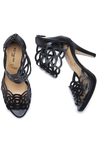 Will's Vegan Store Will's Vegan Store Damen vegan Absätze Cut Outs