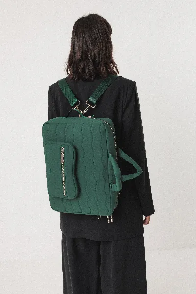 SKFK SKFK Damen vegan Tasche Cistella Multifunktion Grün